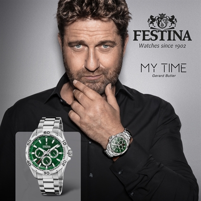 Festina Herrklocka Vattentät - 2 Färger - Rekommenderat Pris 999,-
